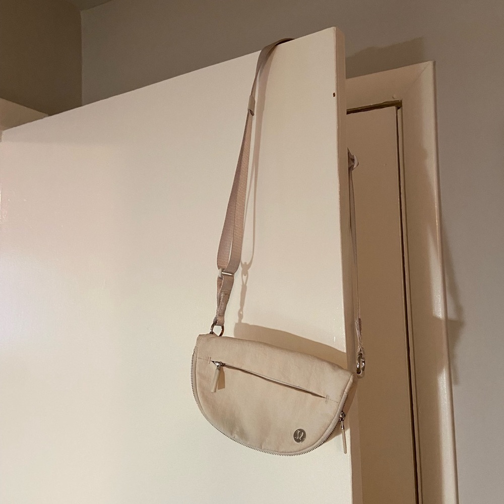 Beige Crossbody Bag